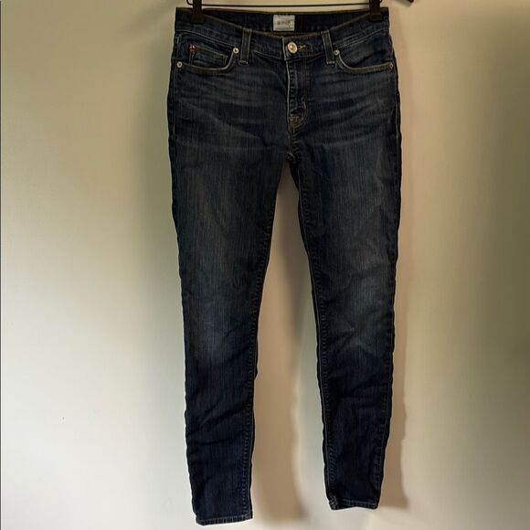 Hudson Jeans Blue Skinny Denim Tapered Fit - Picture 1 of 12